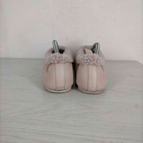 ジャンビトロッシ Gianvito Rossi 21W SANSA Leather Ballet Flats Mousse+Mousse バレエシューズ パンプス フラットシューズ レディース 38