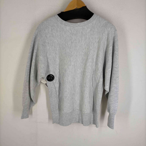 チャンピオン Champion 90S USA製 刺しゅうタグ前期 リバースウィーブ REVERSE WEAVE ラバープリント クルーネックスウェット メンズ JPN:M