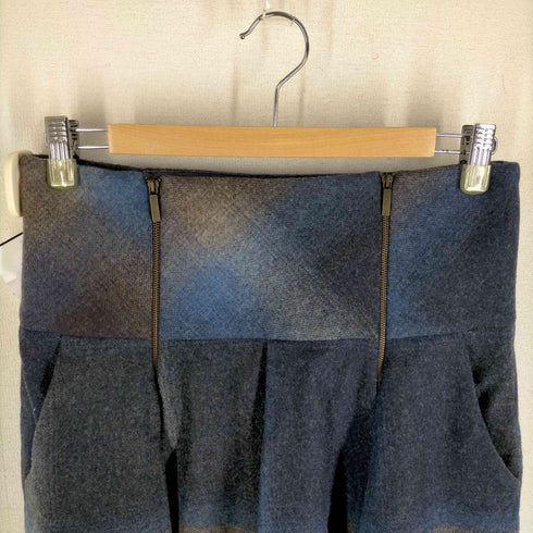ブルネロクチネリ BRUNELLO CUCINELL イタリア製 総柄ウールスカート レディース 42