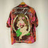 ケオニオブハワイ KEONI OF HAWAII 人物プリント アロハシャツ メンズ JPN:M