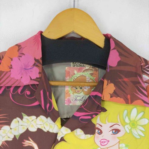 ケオニオブハワイ KEONI OF HAWAII 人物プリント アロハシャツ メンズ JPN:M