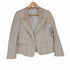 カルヴェン CARVEN バイカラーピークドラペルジャケット 総裏地 シングル 1B レディース JPN:36