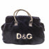 ドルチェアンドガッバーナ DOLCE&GABBANA ロゴ ファーバッグ レディース