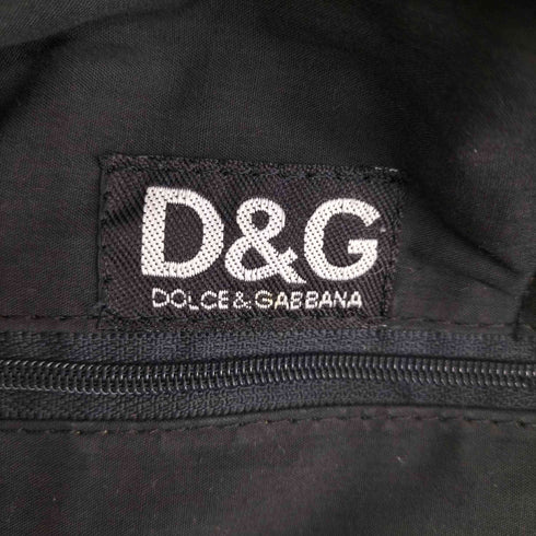 ドルチェアンドガッバーナ DOLCE&GABBANA ロゴ ファーバッグ レディース