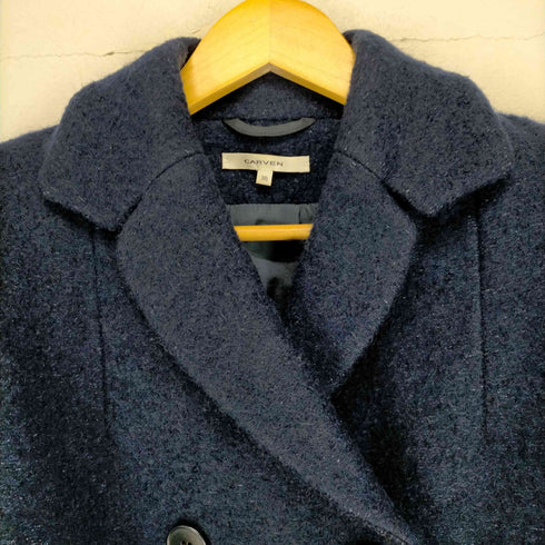 カルヴェン CARVEN チェスターコート ダブル モヘヤ混 レディース JPN:36