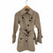 バーバリーブルーレーベル BURBERRY BLUE LABEL ライナー付き トレンチコート 裏地チェック柄 ウール レディース JPN:36