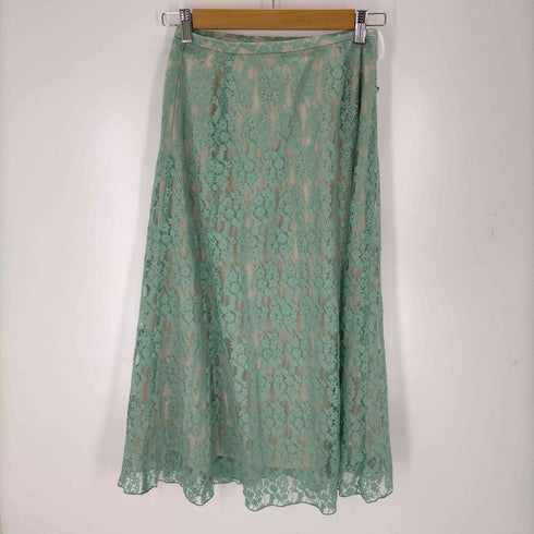 イエナ IENA 19SS フレアーフラワーレーススカート 総レース ミモレ丈 レディース JPN:XS