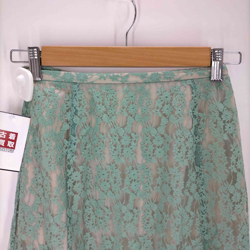 イエナ IENA 19SS フレアーフラワーレーススカート 総レース ミモレ丈 レディース JPN:XS