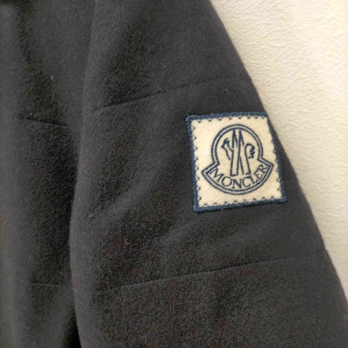 モンクレール MONCLER ガムブルー GIACCONE カシミヤ Pコート アウター ダウン ジャケット 金ボタン 国内正規 メンズ JPN:0