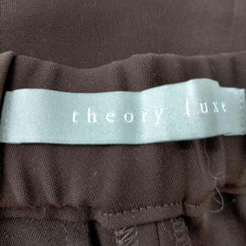 セオリーリュクス theory luxe セオリーリュクス theory luxe 22AW Hudson Kinel タックパンツ テーパード 036 茶 ブラウン /HK ■OS レディース レディース JPN:36