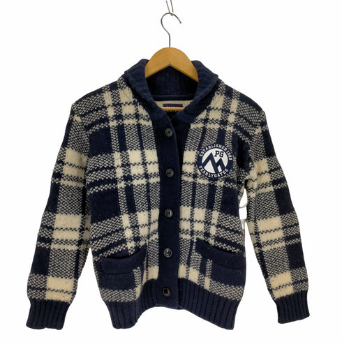 パーリーゲイツ PEARLY GATES ットショールカーディガン 長袖 チェック ワッペン レディース JPN:S