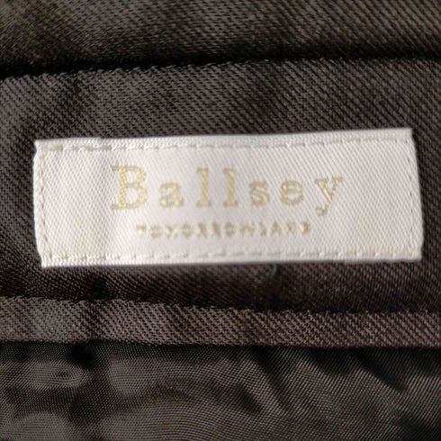 ボールジー BALLSEY ボールジー BALLSEY トゥモローランド スクエアキルトドビースカート ロング 台形 36 紺 黒 ネイビー ブラック /ES ■OS レディース レディース JPN:36