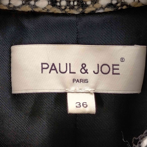 ポール&ジョー PAUL&JOE ステンカラーツイードコート レディース JPN:36