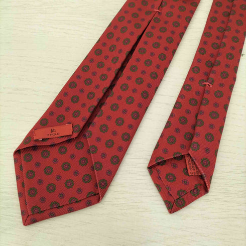 イザイア ISAIA イタリア製 総柄 シルクネクタイ メンズ