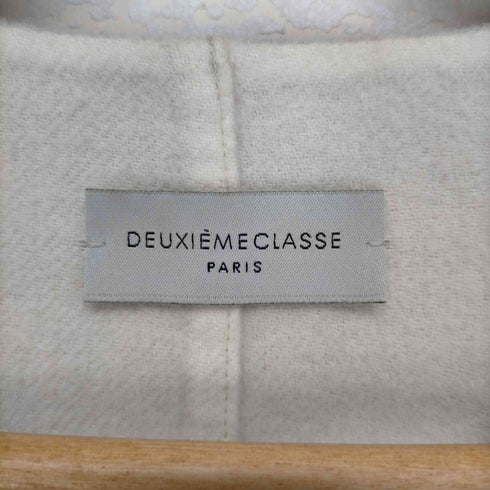 ドゥーズィエムクラス DEUXIEME CLASSE ドルマンコクーンコート ノーカラーコート アウター ロング カシミヤ混 レディース