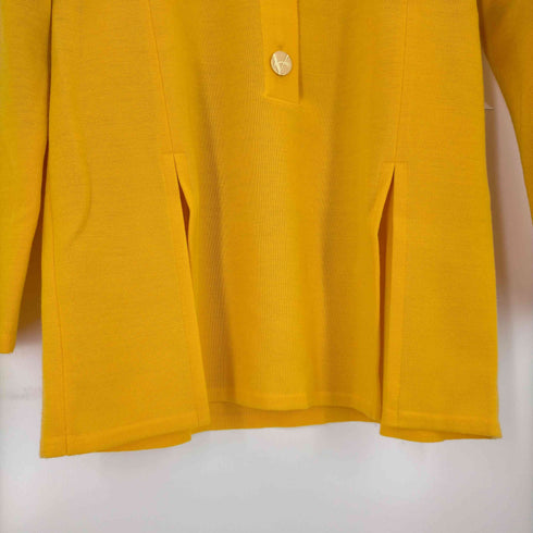 イヴサンローラン Yves Saint Laurent スリットプルオーバーニット レディース JPN:L