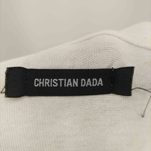 クリスチャンダダ CHRISTIAN DADA ジップ ポケット デザイン クルーネック L/S Tシャツ ロンT メンズ JPN:46