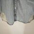 ザラ ZARA ダメージドデニムシャツジャケット レディース import:XS