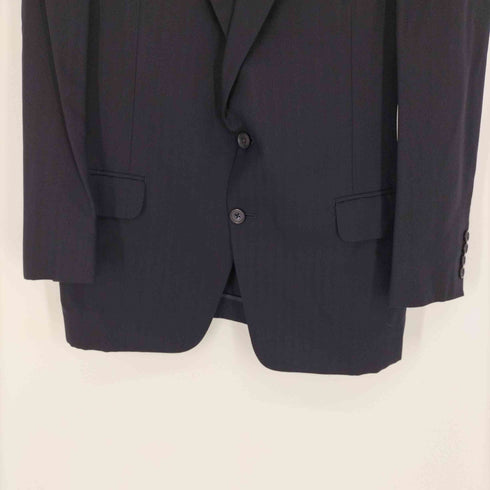 バーバリーズ BURBERRY’S 70-80S NEW WOOL ストライプ テーラード ジャケット メンズ