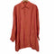 エヌハリウッド N.HOOLYWOOD N.HOOLYWOOD 22SS PATTERN NO SHIRT シャツ 長袖 前開き チュニック丈 S オレンジ /CM ■OS レディース import:S