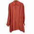 エヌハリウッド N.HOOLYWOOD N.HOOLYWOOD 22SS PATTERN NO SHIRT シャツ 長袖 前開き チュニック丈 S オレンジ /CM ■OS レディース import:S