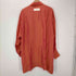 エヌハリウッド N.HOOLYWOOD N.HOOLYWOOD 22SS PATTERN NO SHIRT シャツ 長袖 前開き チュニック丈 S オレンジ /CM ■OS レディース import:S