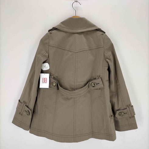 バーバリーブルーレーベル BURBERRY BLUE LABEL ショートトレンチジャケット アウター ライナー付き レディース JPN:36