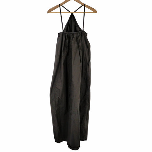 バードアンドノール Bird & Knoll NOBLE取り扱い 22SS INDY MAXI キャミワンピース ロング マキシ フレア S 黒 ブラック /CM ■OS レディース import:S
