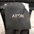 エイトン ATON エイトン ATON ウール テーパードパンツ カットオフ クロップド 06 黒 ブラック /HS ■OS ■SH メンズ レディース 6