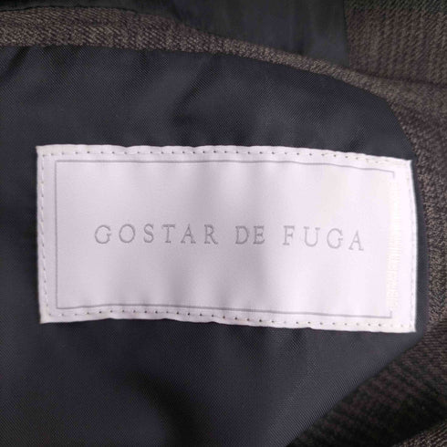 ゴスタールジフーガ GOSTAR DE FUGA セットアップ チェック柄 テーラードジャケット スラックス レディース 44
