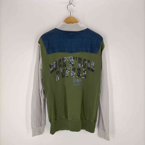 ディーアンドジードルチェアンドガッバーナ D&G DOLCE&GABBANA ジップアップスウェット メンズ JPN:XL
