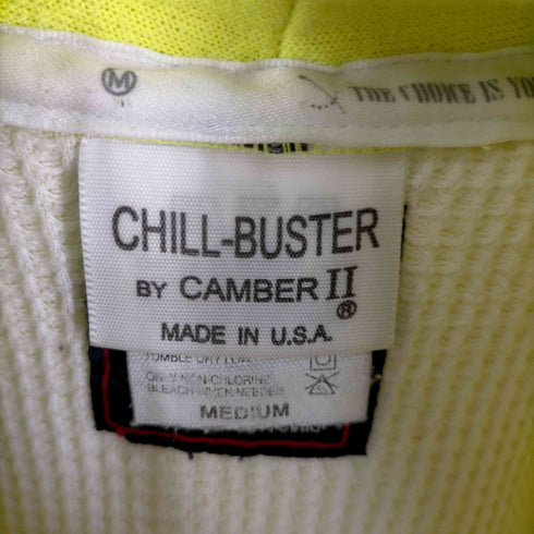 キャンバー CAMBER CHILL BUSTER ロゴプリントプルオーバーフーディ メンズ JPN:M