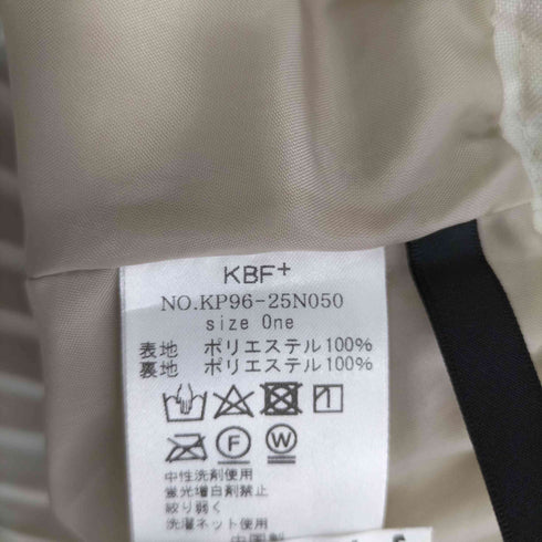 ケイビーエフ KBF ウーリーアシメプリーツスカート レディース ONE SIZE