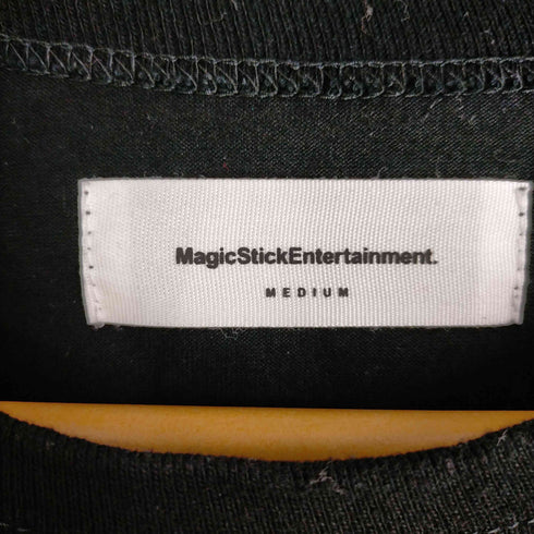 マジックスティック MAGIC STICK ロゴ刺しゅうクルーネックTシャツ メンズ JPN:M