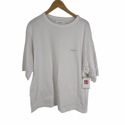 マジックスティック MAGIC STICK ロゴ刺しゅうクルーネックTシャツ メンズ JPN:L