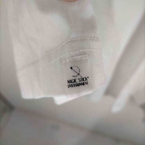 マジックスティック MAGIC STICK ロゴ刺しゅうクルーネックTシャツ メンズ JPN:L