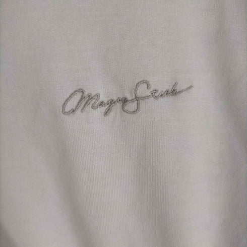マジックスティック MAGIC STICK ロゴ刺しゅうクルーネックTシャツ メンズ JPN:L