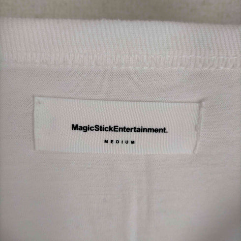 マジックスティック MAGIC STICK ロゴ刺しゅうクルーネックTシャツ メンズ JPN:L