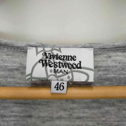 ヴィヴィアンウエストウッドマン Vivienne Westwood MAN オーブ刺繍ロングスリーブTシャツ メンズ 46