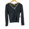 マックスマーラ MAXMARA 銀タグ リブラインVネックトップス レディース JPN:M