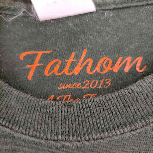 ファゾム fathom リリックプリントTシャツ メンズ import:M