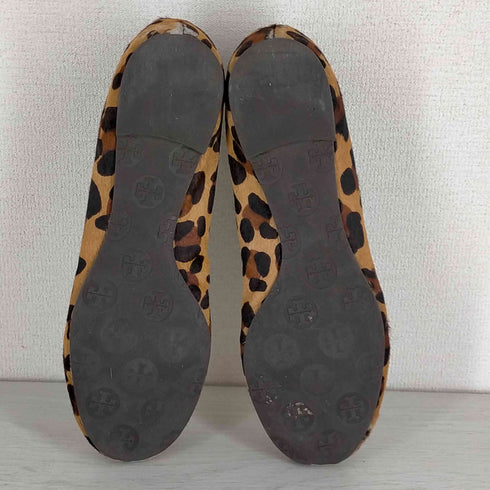 トリーバーチ TORY BURCH レオパード柄フラットパンプス レディース
