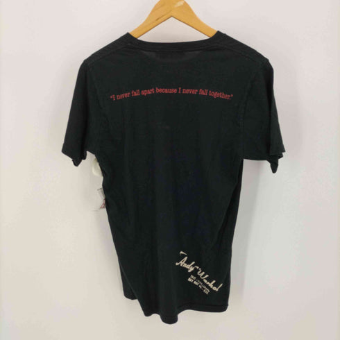 アンディウォー ホル バイ ヒステリックグラマー andy warhol by HYSTERIC GLAMOUR I NEVER FALL APART BECAUSE I フォト プリント Tシャツ メンズ import:M