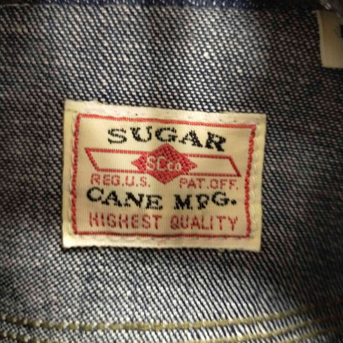 シュガーケーン SUGAR CANE LOT.SC27852 BLUE DENIM WORK SHIRT 9オンス デニムシャツ メンズ JPN:L