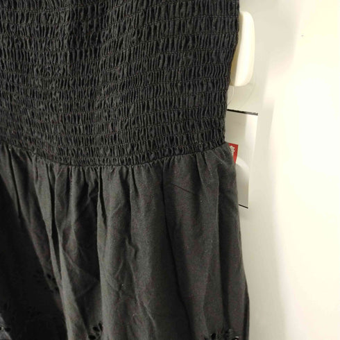 ザラ ZARA embroidered black long dress レディース JPN:S