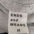 エンズアンドミーンズ ENDS and MEANS ポケットTシャツ メンズ JPN:M