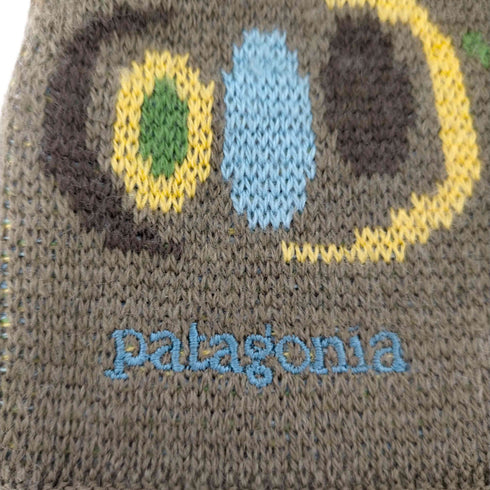 パタゴニア patagonia 07FW ブルガリア製 総柄 ウールアクリルビーニー Y2K メンズ UNISEX ALL