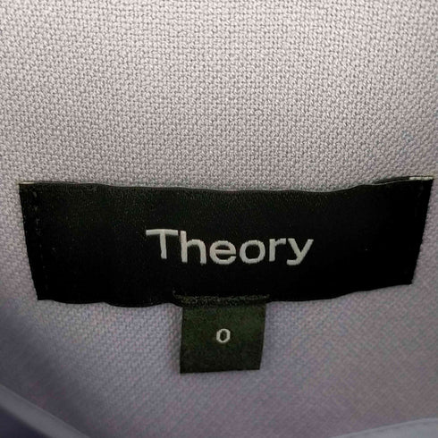 セオリー theory 22SS Bistretch Double 3 HW Pants ワイドパンツ ジッパーフライ レディース 0