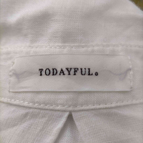 トゥデイフル TODAYFUL リネンショートシャツ レディース FREE