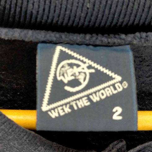 wekthe world USA製 企業刺繍 ポロシャツ メンズ JPN:2